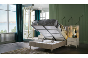 Кровать Gravita (Гравита) GRAV-26 слоновая кость