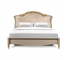 Двуспальная кровать Моника 160х200(капучино эмаль)