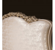 Двуспальная кровать Моника 160х200(капучино эмаль)