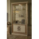 Шкаф-витрина двухдверный Анита (бежевый глянец)
