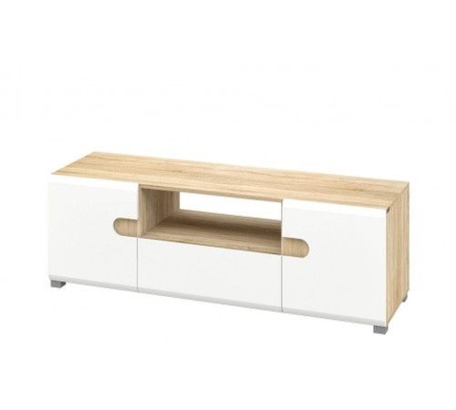 Модульная мебель для гостиной Леонардо белый полуглянец композиция 2