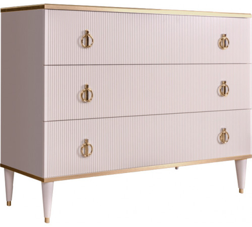 Комод для белья Rimini Solo РМКМ-1 (s) (слоновая кость)