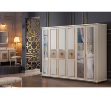 Шкаф платяной 6-ти дверный Мистраль (Mistral) MIST-34