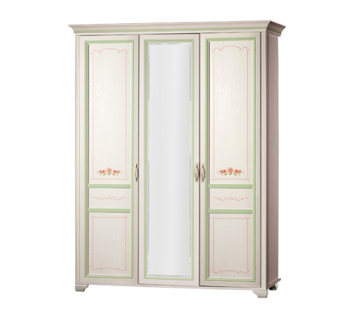 Трехдверный шкаф для одежды Флора 900 Трехдверный шкаф для одежды Флора 900